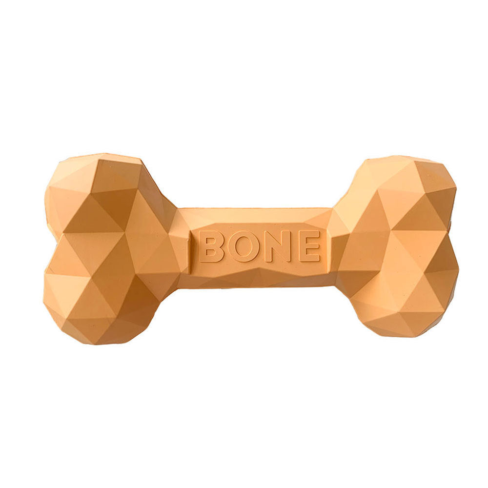 Dog Teeth Grinding Bite Resistant Rubber Bone Toy