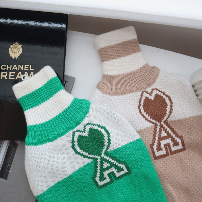 Dog Warm Autumn And Winter Baseball Jacket