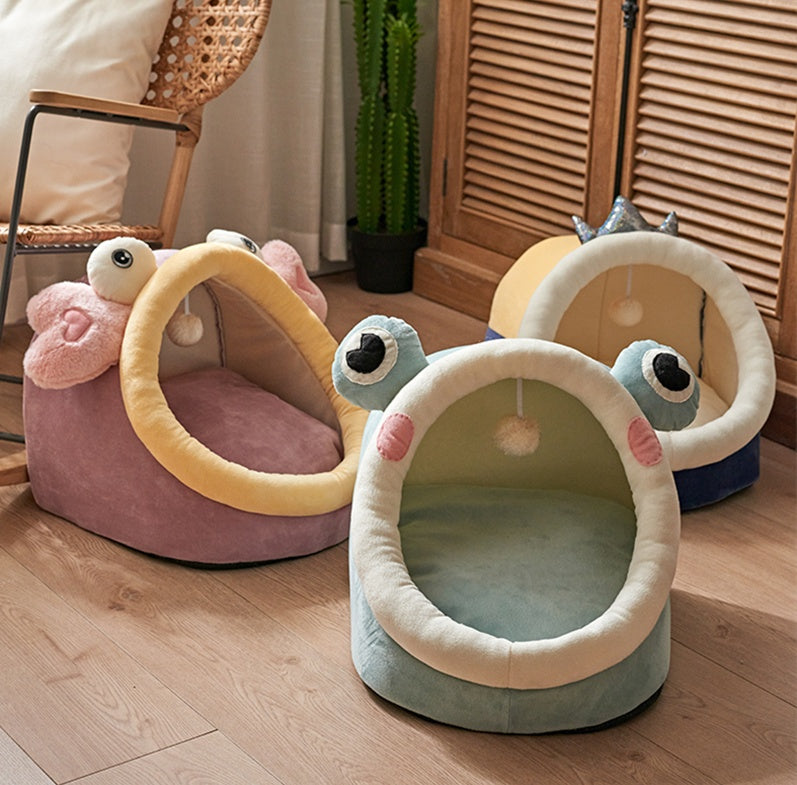 Cat Bed House Villa Removable And Washable