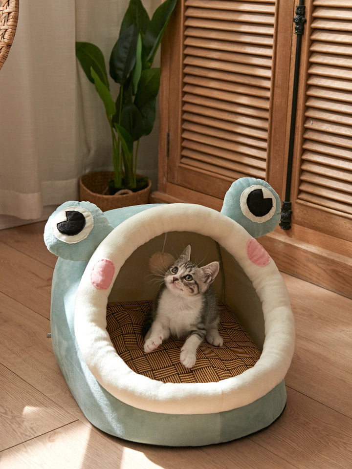 Cat Bed House Villa Removable And Washable