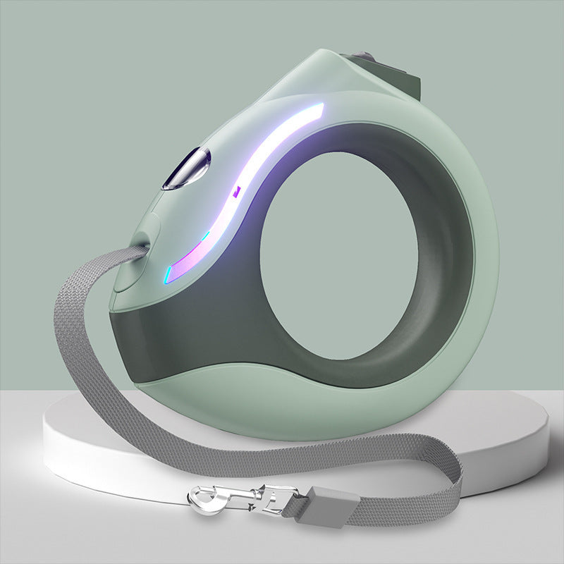 LED Night Lighting Automatic Retractable Leash