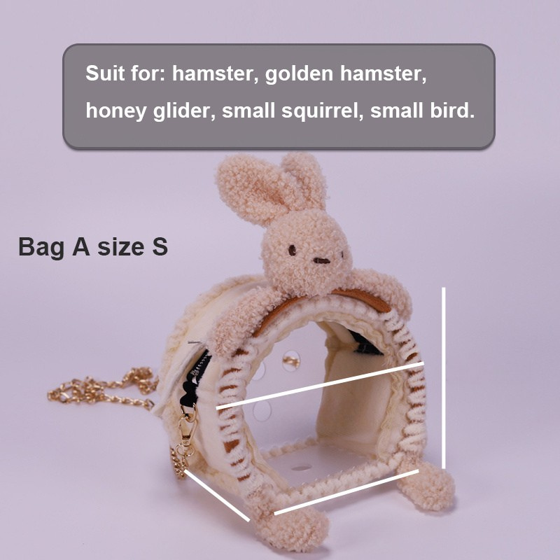 Hamster Cage Pet Out Of Bag Honey