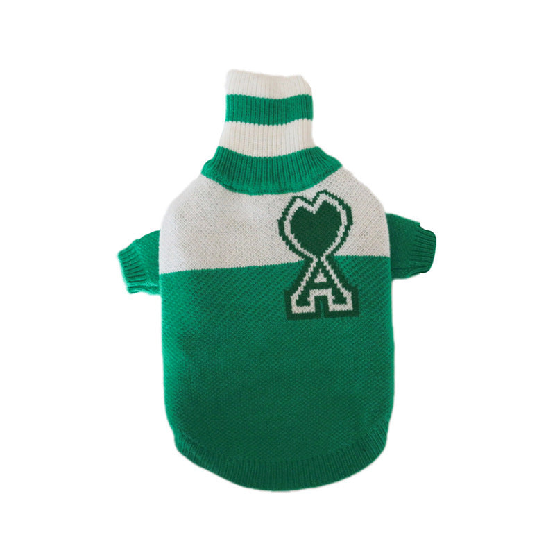 Dog Warm Autumn And Winter Baseball Jacket