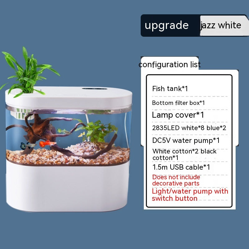 Ecological Landscape Desktop Self-circulation Fish Tank
