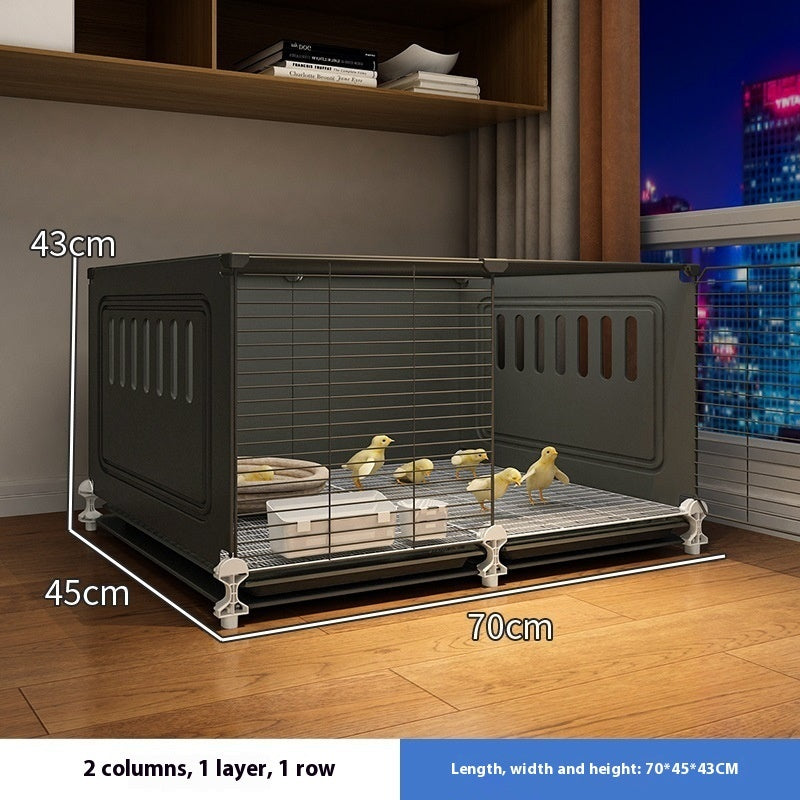 Chicken Cage Splash-proof Indoor Feeding Coop