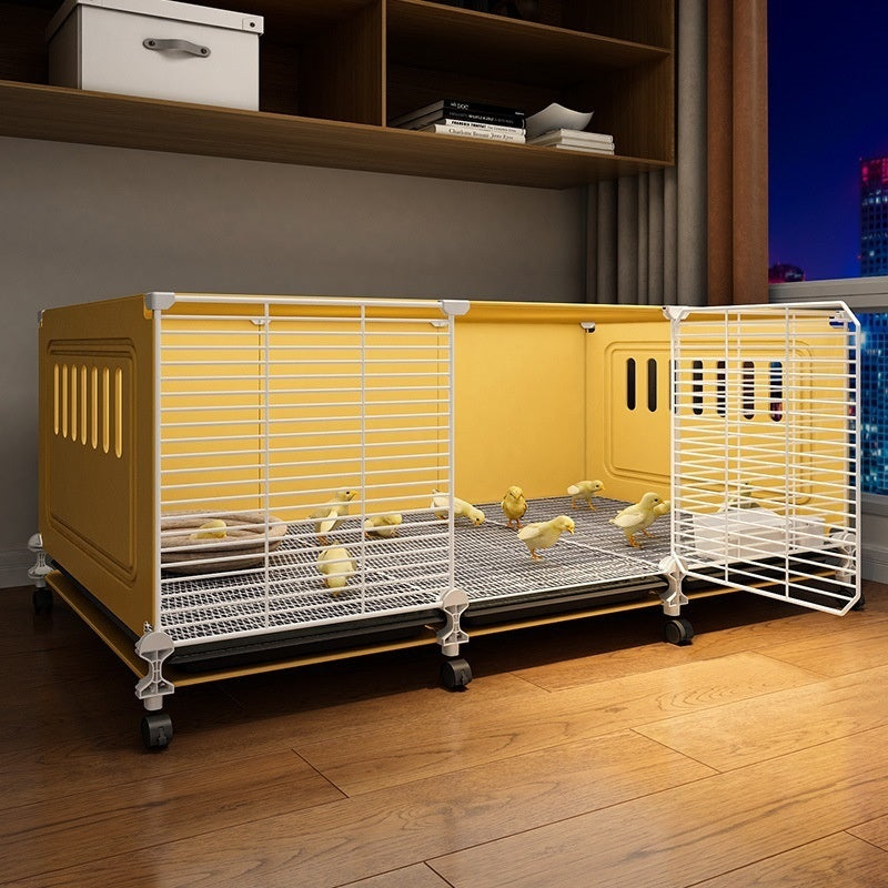 Chicken Cage Splash-proof Indoor Feeding Coop