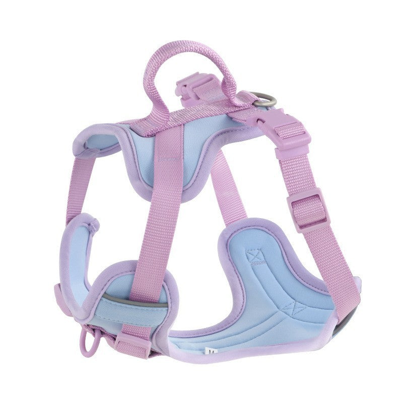 Dog Breast Strap Hand Holding Rope