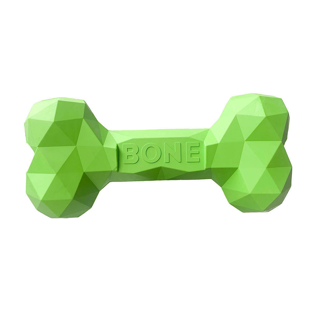 Dog Teeth Grinding Bite Resistant Rubber Bone Toy