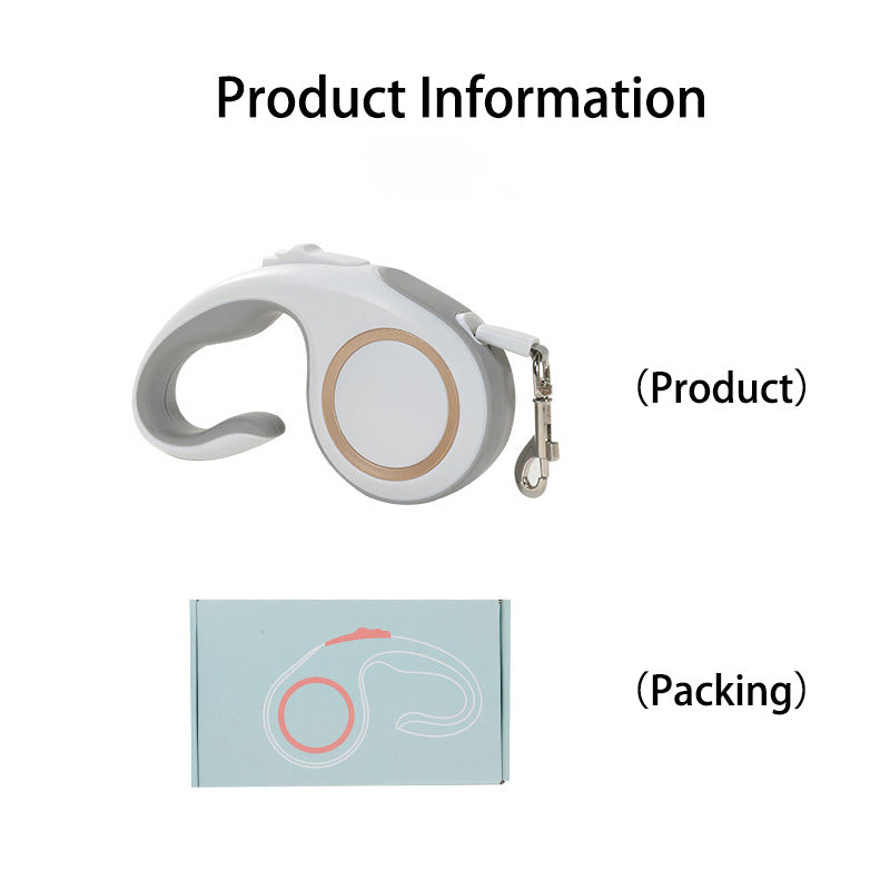 Automatic Flexible Small Medium Dogs Retractable Leash