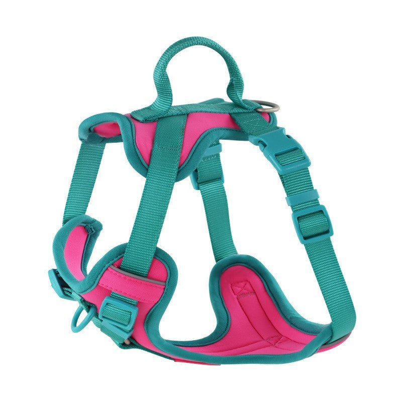Dog Breast Strap Hand Holding Rope