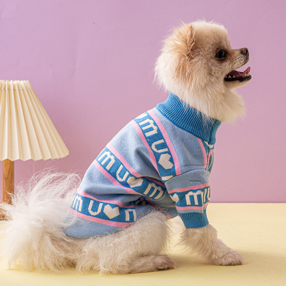 Thickened Double Layer Fashion Dog Clothing