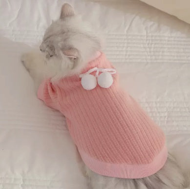 Autumn And Winter Sweaters For Anti Shedding Kittens