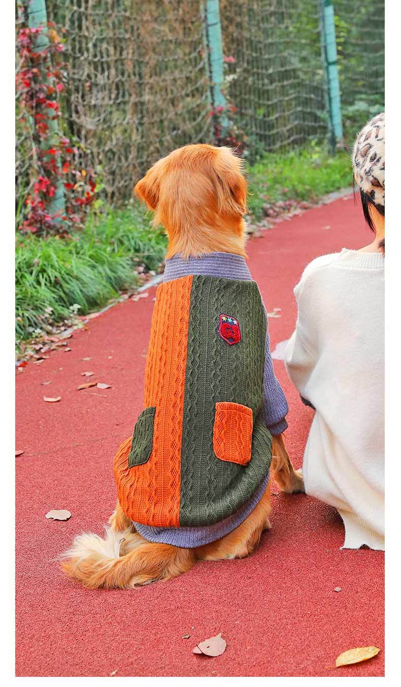 Pet Winter Thickening Large Dog Clothes Sweater