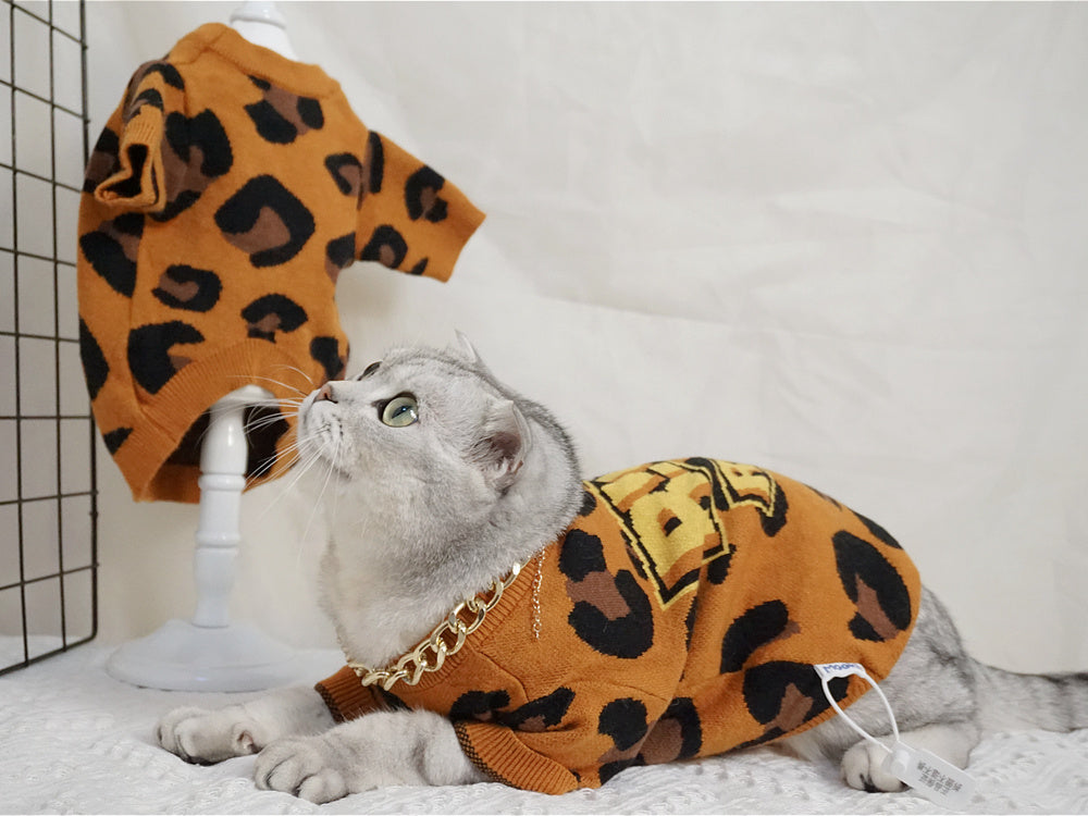 Autumn And Winter Knitted Wool Clothes For Pets