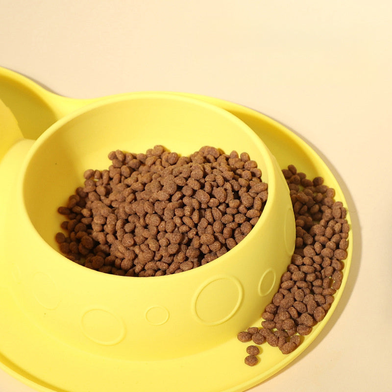 Non Slip 2 In 1 Mat Pad Pet Bowls & Feeders