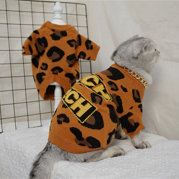 Autumn And Winter Knitted Wool Clothes For Pets