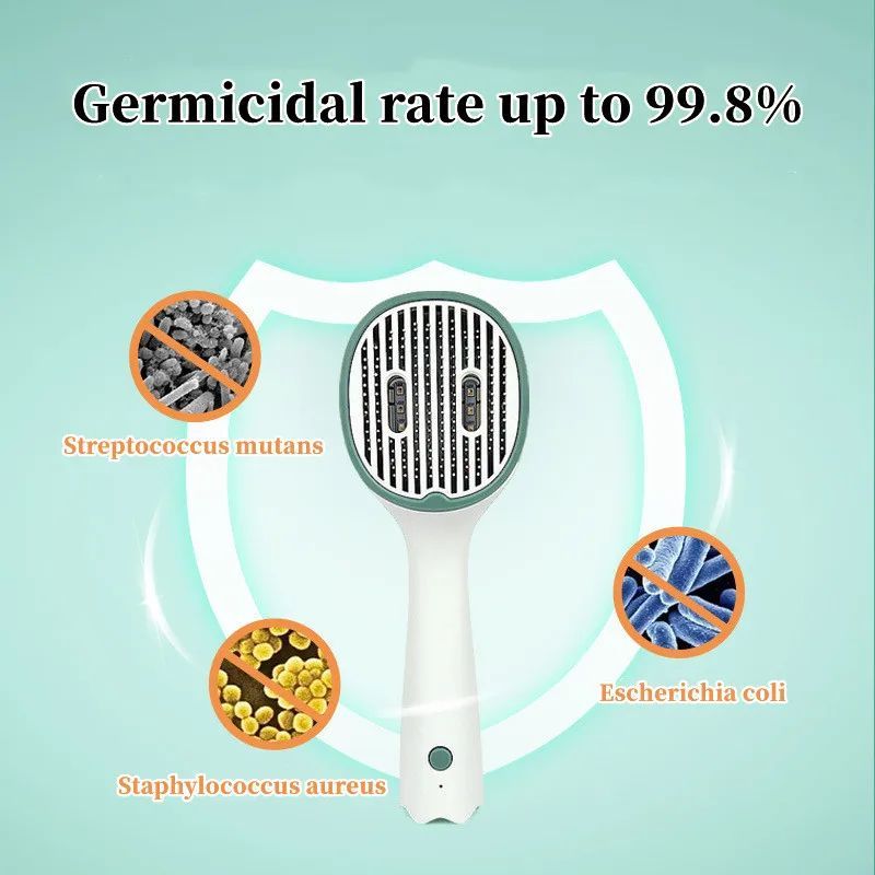 Cat Comb Dog Hair Remover Brush UVC Sterilization