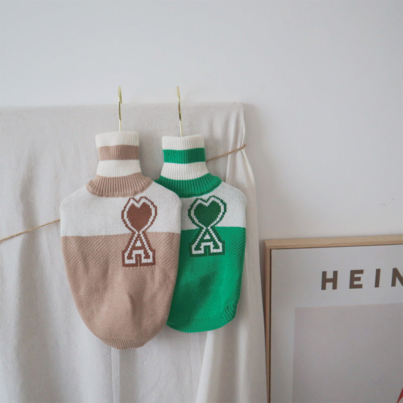 Dog Warm Autumn And Winter Baseball Jacket