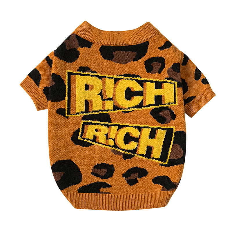Autumn And Winter Knitted Wool Clothes For Pets