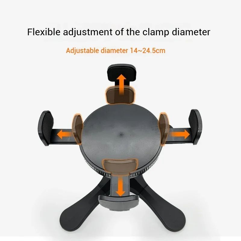 Adjustable Elevated Dog Food Bowls Stand Anti Slip