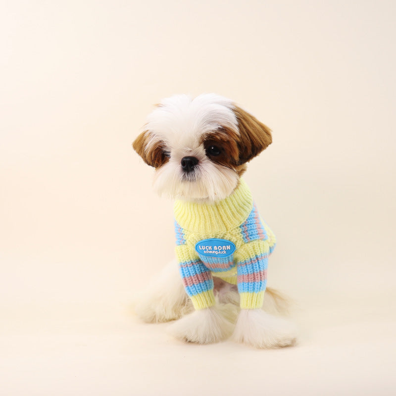 Pet Clothes Autumn And Winter Sweater