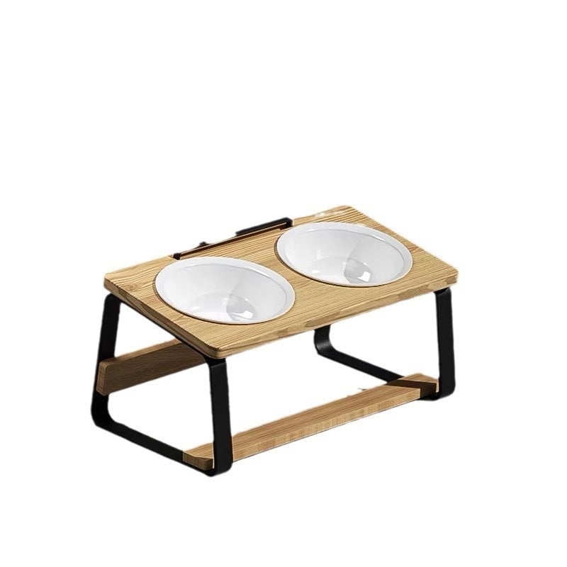 Ceramic Double Bowl Protect Cervical Spine