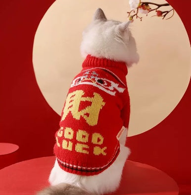 Autumn And Winter Sweaters For Anti Shedding Kittens