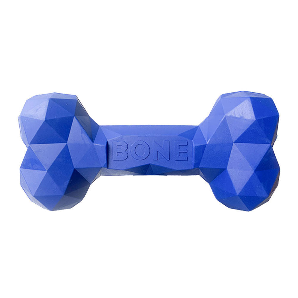 Dog Teeth Grinding Bite Resistant Rubber Bone Toy